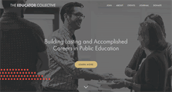 Desktop Screenshot of educatorcollective.org